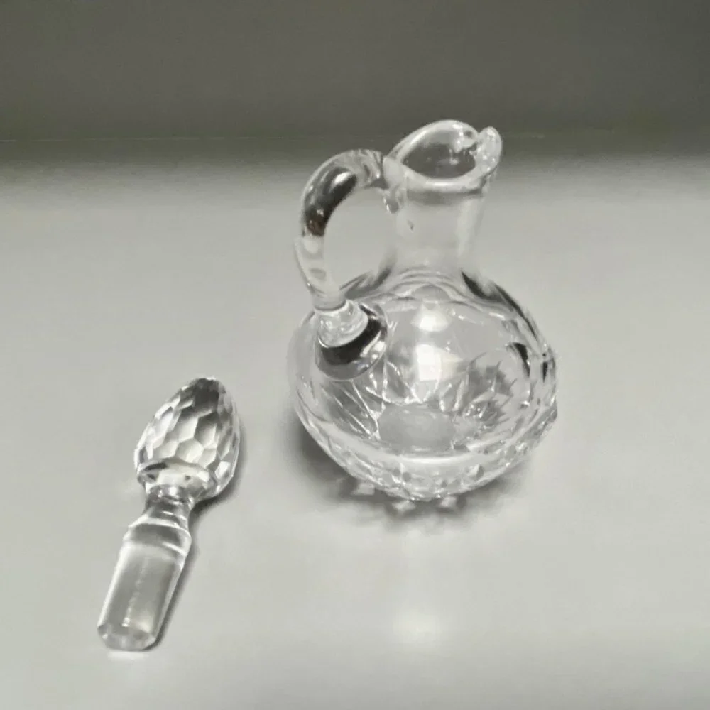 Vintage Waterford Irish Clear Crystal Innisfree Stopper Spout Decanter 6,5